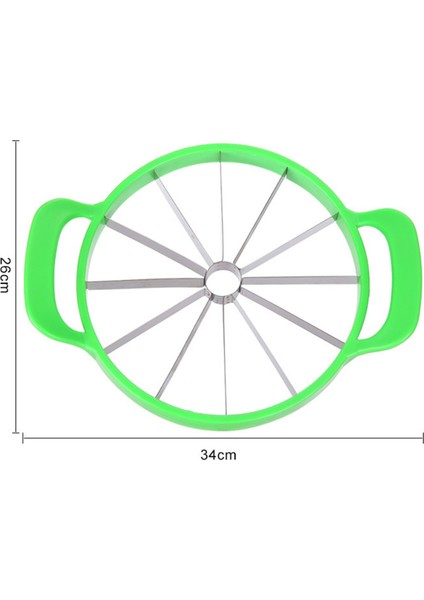No.1 Stili 1 Adet Karpuz Dilimleme Kesici Paslanmaz Çelik Büyük Boy Dilimlenmiş Karpuz Kavun Dilimleme Meyve Bölücü Mutfak Alet Ürünleri (Yurt Dışından)