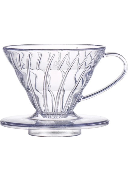 V02 Stil Damlatıcı V60 Kahve Damlatıcı Reçine Kahve Filtresi Üzerine Dökün Barista Kahve Demleme V01 V02 Kahve Huni Filtre Fincan Bardak (Yurt Dışından)