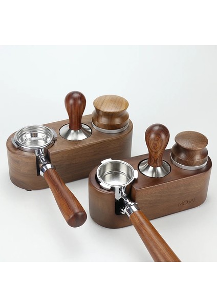 58 mm Kurcalama 1 Adet Tarzı Kahve Filtre Tutucu Sabotaj Standı Kayın Ceviz Ahşap Espresso Distribütör Mat Taban Raf Barista Aksesuarları Için (Yurt Dışından) modelleri
