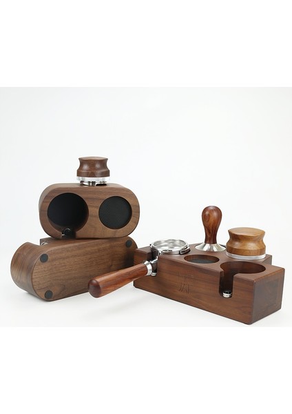 58 mm Kurcalama 1 Adet Tarzı Kahve Filtre Tutucu Sabotaj Standı Kayın Ceviz Ahşap Espresso Distribütör Mat Taban Raf Barista Aksesuarları Için (Yurt Dışından) indirimleri