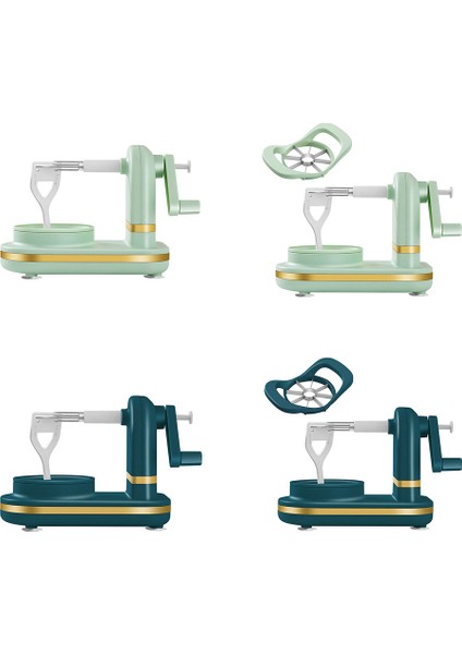 B Tarzı Paslanmaz Çelik Bıçaklar ile Manuel Gıda Kırıcı Çok Fonksiyonlu Meyve Kesici Dilimleme Sebze Dilimleme Soyucu Mutfak Aletleri Için (Yurt Dışından) indirimleri