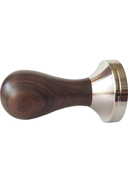 Zong Tamper Stili 58 mm Paslanmaz Çelik Taban Ahşap Saplı Sabotaj Kahve Tozu Çekiç Kahve Aksesuarları (Yurt Dışından) fırsatları