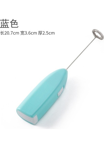 Mavi Stil Sıcak Satış Çikolatalı Süt Sürahileri Köpürtücü Mutfak Çırpma Mikseri El Süt Köpürtücü Kahve Cappuccino Kreması Köpüklü Karışım Bıyığı (Yurt Dışından)