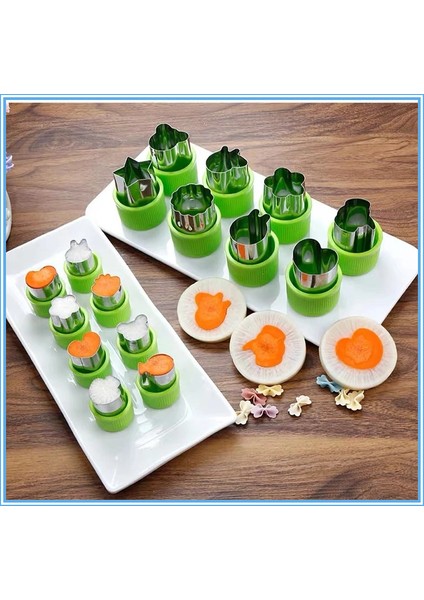 Q Tarzı Yıldız Kalp Şekli Sebze Kesici Plastik Saplı Taşınabilir Pişirme Araçları Paslanmaz Çelik Meyve Kesme Die Mutfak Aletleri (Yurt Dışından) fiyatları