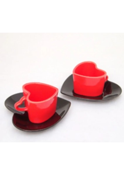 1 Adet Tarzı Aşk Seramik Çift Fincan Kahve Fincanı Fincan Tabağı Seti Kalp Şeklinde Ikindi Çayı Espresso Kahve Fincanı Fincan Tabağı Aspir Çay Bardağı Seti (Yurt Dışından) fırsatları