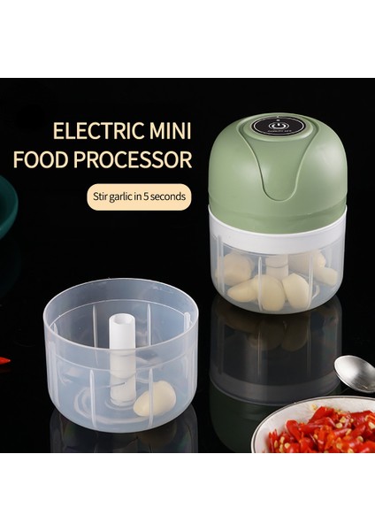 BEYAZ-250ML Tarzı Elektrikli Mini Sarımsak Kıyıcı USB Kıyma Makinesi Sarımsak Ezici Makinesi Sağlam Dayanıklı Ezilmiş Zencefil Sebze Kırıcı Mutfak Eşyaları (Yurt Dışından) modelleri