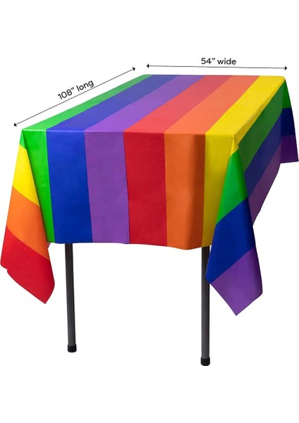 No.5 Tarzı 1 Bilgisayar Plastik Tek Kullanımlık Gökkuşağı Masa Örtüsü Doğum Günü Partisi Düğün Masa Örtüsü Silme Bezi Örtüsü Dikdörtgen Masa Örtüsü Dekorasyon (Yurt Dışından) fırsatları