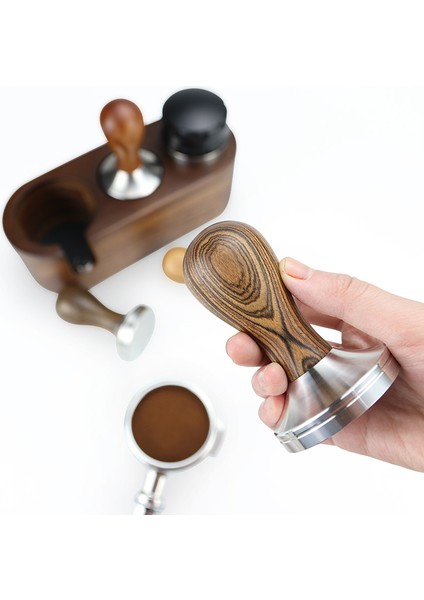 Fildişi Tarzı 53 mm Kahve Sabotaj Paslanmaz Çelik Taban Delonghi Breville Barista Espresso Kahve Aksesuarları Köşe Aletleri (Yurt Dışından) modelleri