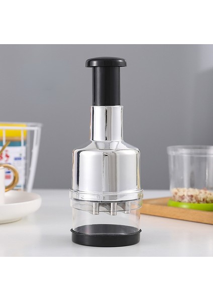 Çok Fonksiyonlu Manuel Soğan Kıyıcı Paslanmaz Çelik Sarımsak Kırıcı Presleme Gıda Kesici Güvenlik Dayanıklı Kıyıcı Dilimleme Dicer Araçları (Yurt Dışından)