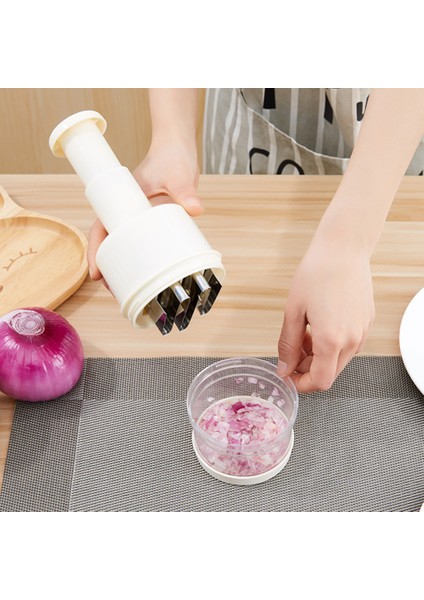 Beyaz Stil Dayanıklı Çok Fonksiyonlu Manuel Soğan Kıyıcı Sarımsak Kırıcı Presleme Gıda Kesici Sebze Dilimleme Soyucu Kıyma Mutfak Gereçleri (Yurt Dışından) modelleri