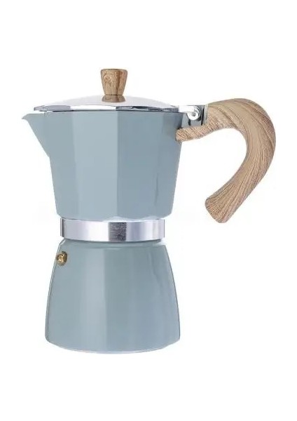 Lake Green 300ML Stili 150MLML Kahve Makinesi Alüminyum Italyan Tarzı Espresso Kahve Makinesi Soba Üst Tencere Su Isıtıcısı Drinkware Mutfak Aksesuarları (Yurt Dışından)