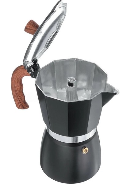 Lake Green 300ML Stili 150MLML Kahve Makinesi Alüminyum Italyan Tarzı Espresso Kahve Makinesi Soba Üst Tencere Su Isıtıcısı Drinkware Mutfak Aksesuarları (Yurt Dışından)