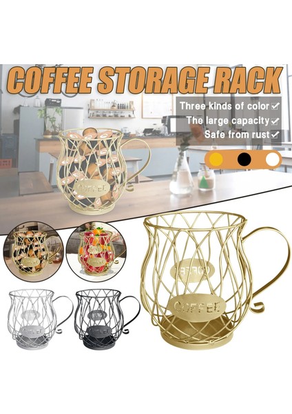 O Tarzı 1 Adet Kahve Kapsül Evrensel Depolama Sepeti Kahve Fincan Sepeti Vintage Kahve Pod Organizatör Tutucu Siyah Ev Cafe Otel Için (Yurt Dışından) indirimleri
