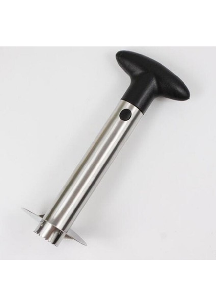 Siyah Stil Yeni Varış, Ananas Dilimleme Soyucu Kesici Parer Bıçağı Paslanmaz Çelik Mutfak Meyve Araçları Pişirme Araçları (Yurt Dışından)