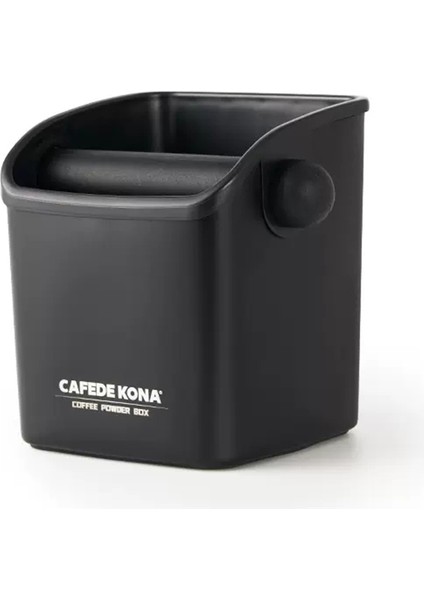 Siyah Stil mm Ahşap Kahve Filtresi Sabotaj Tutucu Kahve Knock Box Espresso Sabotaj Mat Standı Cafe Araçları Kahve Aksesuarları Barista Için (Yurt Dışından)