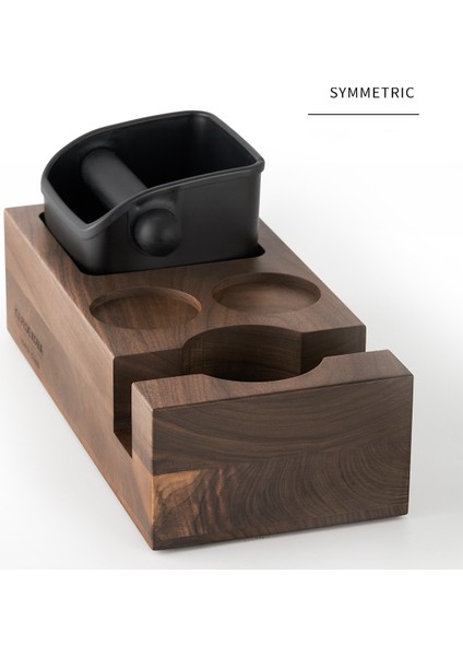 Siyah Stil mm Ahşap Kahve Filtresi Sabotaj Tutucu Kahve Knock Box Espresso Sabotaj Mat Standı Cafe Araçları Kahve Aksesuarları Barista Için (Yurt Dışından)