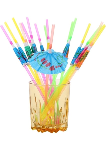 120 Adet Rastgele Renk Stili Adet Plastik Içme Saman Kokteyl Salonu Düğün Doğum Günü Partisi Özel Yaz Pipetler Bar Içecek Aksesuarları Yjn (Yurt Dışından) modelleri