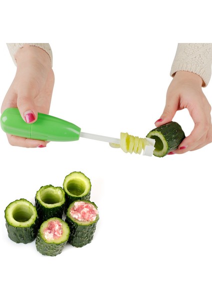 Bir Stil Zu ve Patlıcan Tart Farklı Boyutta Sebze Spiral Kesici Kazma Cihazı Doldurulmuş Meyve Çekirdekleri Kesici Mutfak Gereçleri (Yurt Dışından) fiyatları