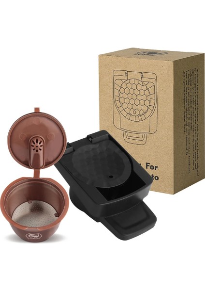 1 Adaptör 1 Kapsül Stili Orijinal Nespresso Kapsül ile Dolce Gusto Için Yeni Yükseltme Adaptörü Tek Kullanımlık Bölmelerin Tutucusu (Yurt Dışından)