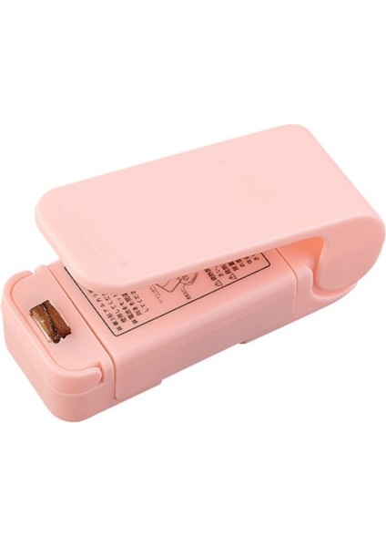 Pembe Tarzı Mutfak Aksesuarları Araçları Mini Taşınabilir Öğe Gıda Klipsi Kapama Makinesi El Basınçlı Isı Mühürleyen Ev Aperatif Çanta Eşyaları Alet (Yurt Dışından)