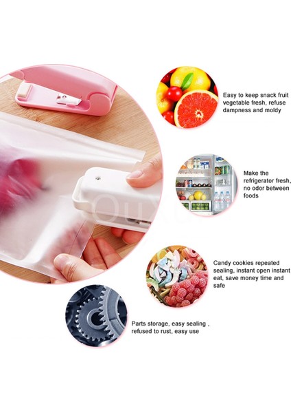 Pembe Tarzı Mutfak Aksesuarları Araçları Mini Taşınabilir Öğe Gıda Klipsi Kapama Makinesi El Basınçlı Isı Mühürleyen Ev Aperatif Çanta Eşyaları Alet (Yurt Dışından) fiyatları