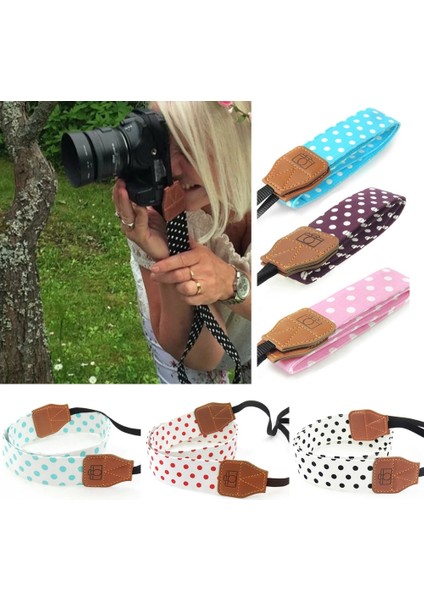 Dslr Ayarlanabilir Dış Mekan Hafif Boyun Aksesuarları Puantiyeli Taşınabilir Dayanıklı Pamuk Karışımı Kamera Askısı (Yurt Dışından) fiyatları