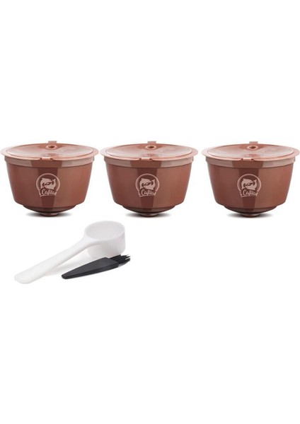 Sarı Stil Crema Kahve Kapsül Filtresi Yükseltme 3. Nesil Iki Renkli Dolce Gusto Cafeteira Doldurulabilir Yeniden Kullanılabilir Kahve Fincanı Sepetleri (Yurt Dışından)