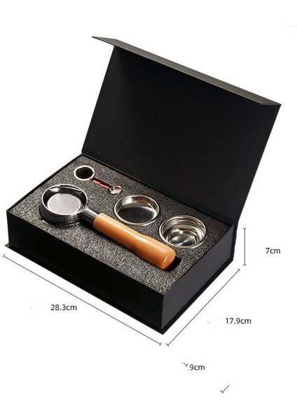 58MME61-2EAR-KAYIN Tarzı 58MM Paslanmaz Çelik Çift Kulak Kahve Makinesi Kolu Dipsiz Filtre Portafilter Evrensel Ahşap E61 Espresso Kahve Araçları (Yurt Dışından) fırsatları