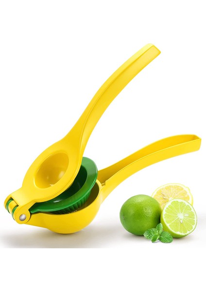 Sarı Stil Metal Limon Kireç Sıkacağı El Sıkacağı Limon Sıkacağı Max Ekstraksiyon Manuel Narenciye Sıkacağı El Basın Sıkacağı Mutfak Meyve Araçları (Yurt Dışından)