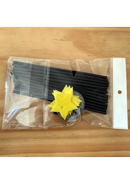 Siyah Stil 20 Adet Freeg Hollywood Parti Teması Film Hasır Keçe Bayrak Doğum Günü Partisi Dekorasyonu Bunting Tedarik Kumaşı (Yurt Dışından)