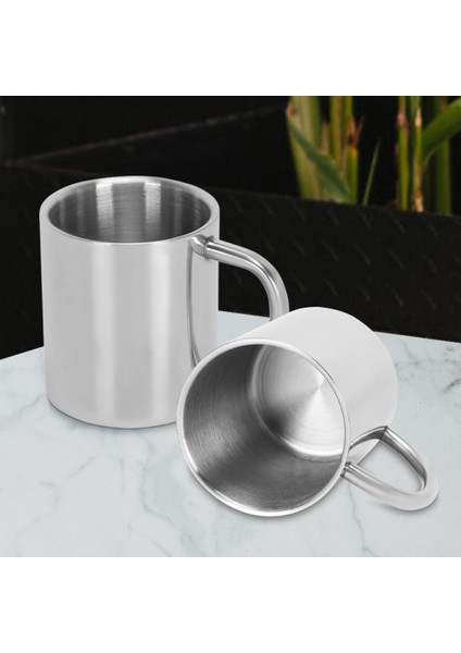 220 ml Tarzı ml Çift Duvar Anti Haşlanma Kahve Kupa Yalıtımlı Taşınabilir Paslanmaz Çelik Parlatma Bira Çay Suyu Içme Bardağı (Yurt Dışından) modelleri