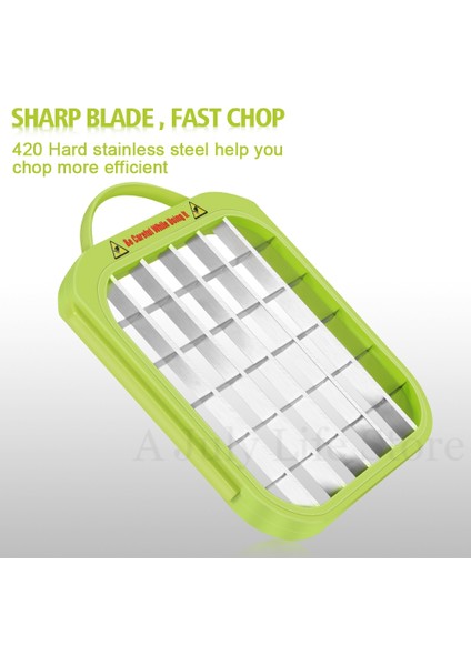 Yeşil Stil Çok Fonksiyonlu Sebze Kesici Manuel Sebze Dilimleme Havuç Patates Domates Soğan Chopper Dicer Salata Sebze Meyve Araçları (Yurt Dışından) fiyatları