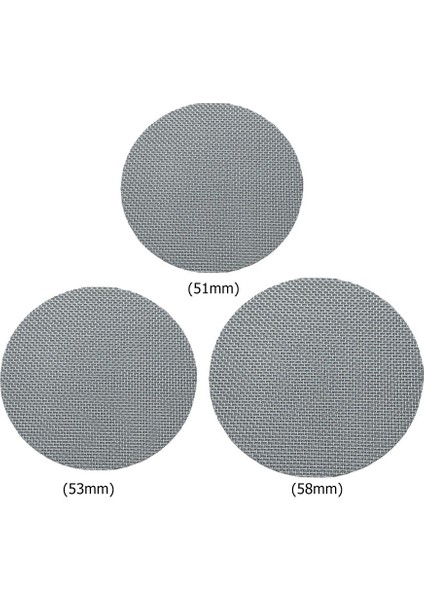 53MM Tarzı mm Kahve Filtre Plakası Yedek Backflush Filtre Örgü Ekran Espresso Kahve Makinesi Kolu Puck Ekranı (Yurt Dışından) indirimleri
