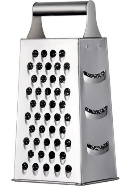 Şerit Tarzı Büyük 4 Taraflı Planya Paslanmaz Çelik Planya Sebze Kesici Kabuğu Kesici Meyve Zencefil Sarımsak Rende Pişirme Mutfak Aksesuarları (Yurt Dışından)