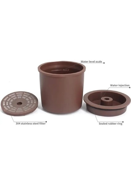 4 Adet Kahverengi Stil Illy Kahve Makinesi Için Doldurulabilir Plastik Kahve Kapsülleri Cafe 1 Adet Uyumlu Espresso Makinesi Kapsülleri Kahve Araçları Mutfak Gereçleri (Yurt Dışından) modelleri