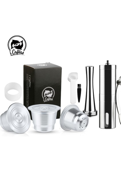1 Kapsül-1td Tarzı Nespresso Kahve Kapsülü Için Yeni Icafilas M D30 ve Pixie Kahve Makinesi Için Yeniden Kullanılabilir Espresso Çelik Kahve Pod Filtreleri (Yurt Dışından) fiyatları