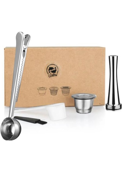 1 Kapsül 1 Kurcalama 1sp Stili Icafilas Krem Doldurulabilir Kahve Kapsülü Nespressodolce Gusto Pod Için Paslanmaz Çelik Kahve Filtresi Yeniden Kullanılabilir Kahve Gereçleri (Yurt Dışından)