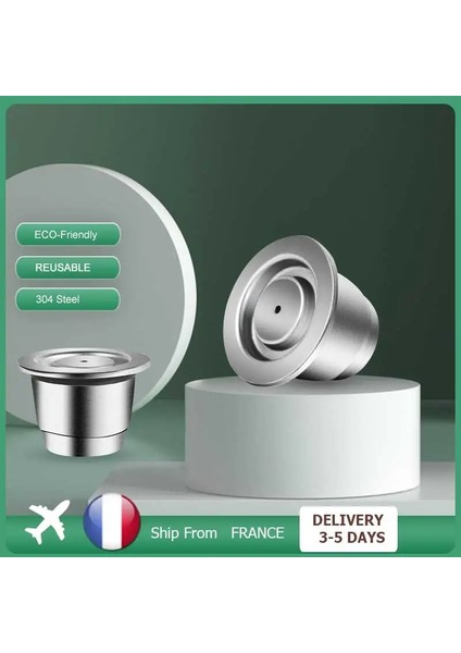 1 Kapsül 1 Kurcalama 1sp Stili Icafilas Krem Doldurulabilir Kahve Kapsülü Nespressodolce Gusto Pod Için Paslanmaz Çelik Kahve Filtresi Yeniden Kullanılabilir Kahve Gereçleri (Yurt Dışından) indirimleri