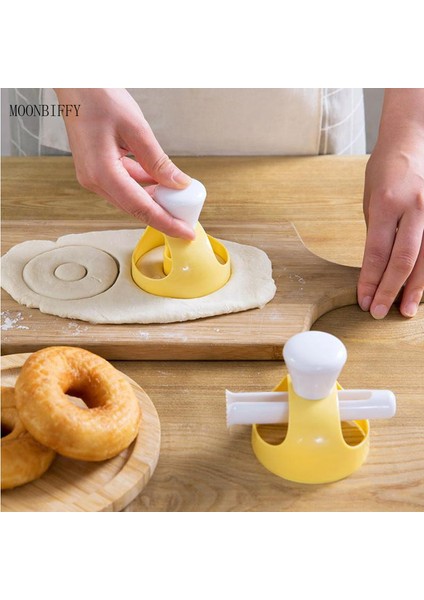 Sarı Tarzı Yaratıcı Mutfak Aksesuarları Alet Donut Kalıp Kesici Gıda Tatlılar Yapımcısı Malzemeleri Mutfak Pişirme Dekorasyon Araçları Cocina Bak. (Yurt Dışından) fiyatları