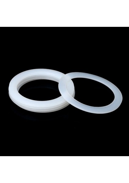 54 mm Tarzı 5 Adet Beyaz Yumuşak Esnek Yedek Silikon Contalar Yıkayıcılar Sızdırmazlık Halkaları Fincan Moka Ekspres Tencere ile Uyumlu (Yurt Dışından) fiyatları
