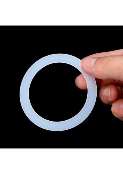 54 mm Tarzı 5 Adet Beyaz Yumuşak Esnek Yedek Silikon Contalar Yıkayıcılar Sızdırmazlık Halkaları Fincan Moka Ekspres Tencere ile Uyumlu (Yurt Dışından) modelleri