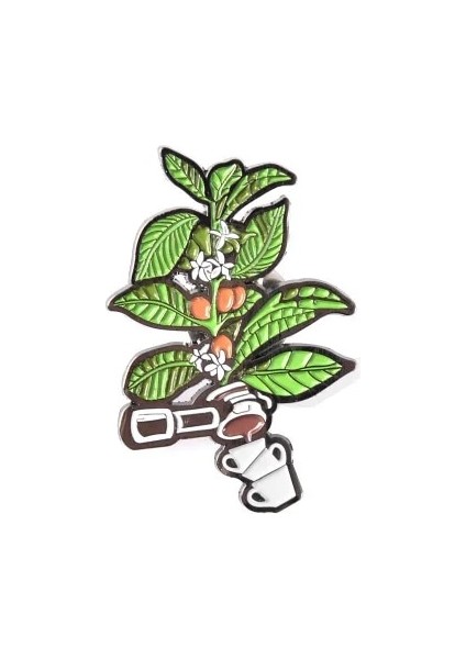 Q Stili Espresso Barista Kahve Broş Mini Metal Retro Broş Güzel Rozet Cafe Hediye Kahve Doğum Günü Prerent Yarışma Hatıra (Yurt Dışından)