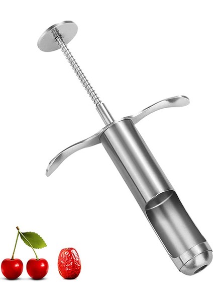 B2 Tarzı Paslanmaz Çelik Kırmızı Hurma Çekirdek Sökücü Araçları Kiraz Zeytin Tarağı Ev Mutfak Aksesuarları Meyve Çekirdeği Sökücü Tohum Itme Aracı (Yurt Dışından) modelleri