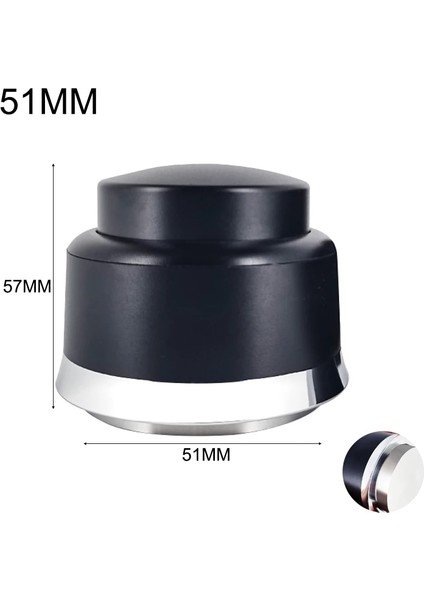 51MM F Tamper Style Kahve Tutucu Taban Standı mm Kahve Portafilter Filtre Barista Aksesuarları Kahve Filtreleri Distribütör Dış Müdahale Mat (Yurt Dışından)