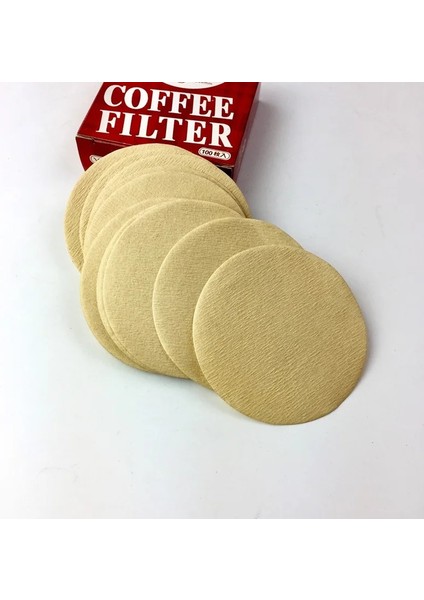 Sarı Kahverengi Tarzı 68MM 200 Adet Espresso Kahve Makinesi Için Yuvarlak Kahve Filtre Kağıdı V60 Damlatıcı Filtreler Araçları Moka Pot Kahve Kağıdı Filtresi (Yurt Dışından)