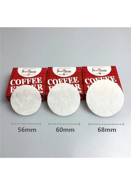 Sarı Kahverengi Tarzı 68MM 200 Adet Espresso Kahve Makinesi Için Yuvarlak Kahve Filtre Kağıdı V60 Damlatıcı Filtreler Araçları Moka Pot Kahve Kağıdı Filtresi (Yurt Dışından) modelleri