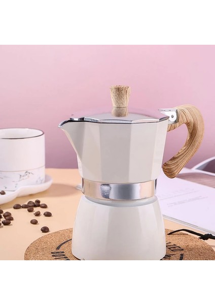 Kırmızı 150ML Tarzı 1 Adet Italyan Moka Espresso Percolator Pot Mocha Espresso Moka Pot Soba Kahve Makinesi Yüksek Li Alüminyum Tencere Kahve Araçları (Yurt Dışından) fiyatları
