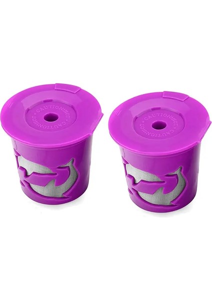 2 Adet Tarzı Keurig Doldurulabilir Kahve Kapsülü Bira Üreticileri Için Yeniden Kullanılabilir K-Fincan Filtresi K Fincan Keurig Makinesi Için Yeniden Kullanılabilir K-Carafe Kurcalama (Yurt Dışından)