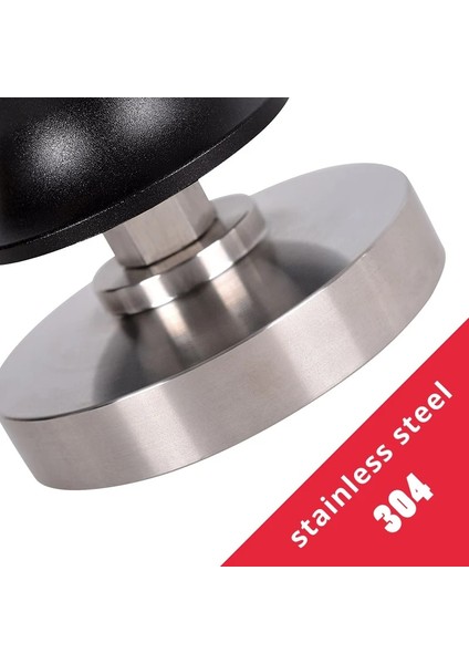 Ahşap Sap B Tarzı 51 mm Kalibre Kahve Sabotaj mm Düz Taban, 304 Paslanmaz Çelik Profesyonel Barista Espresso Kahve Sabotaj Makinesi Aletleri (Yurt Dışından) fiyatları