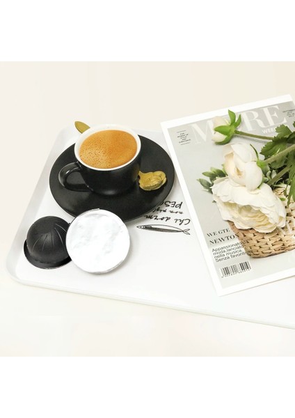 Açık Yeşil Tarzı Folyolu Recafimil Yeniden Kullanılabilir Vertuoline Kapsül Nespresso Vertuo Için Sonraki Kahve Filtresi Espresso Vertuo Plus ve Dl Evn 155 Için (Yurt Dışından)